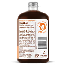 Load image into Gallery viewer, Date Lady Organic Smoked Maple Date Syrup (12.8oz)
