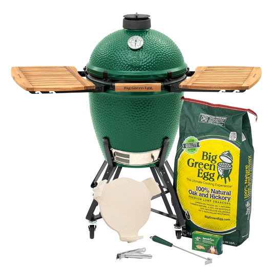 Large Big Green Egg + Standard Nest + EGG Mates Package