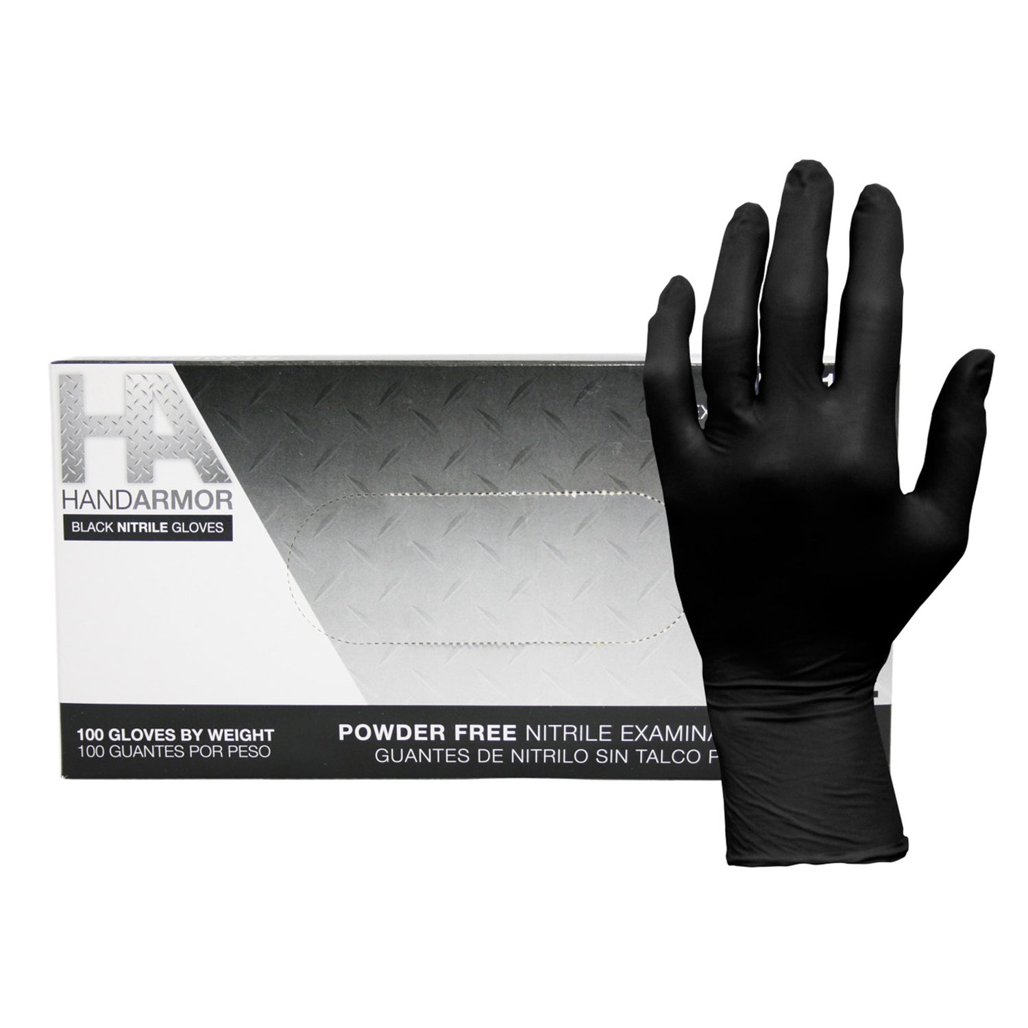 Hand Armor Disposable Nitrile Gloves 5.5mil - Extra Thick (100 count box)