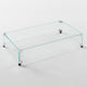 12" x 24" Rectangular Tempered Glass Wind Guard GG-1224