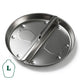 Durable Drip Trays for Big Green Egg (Stainless Steel)