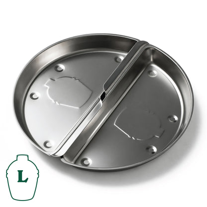 Durable Drip Trays for Big Green Egg (Stainless Steel)
