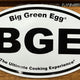 BGE Oval Magnet, Black/White, 3" x 5"