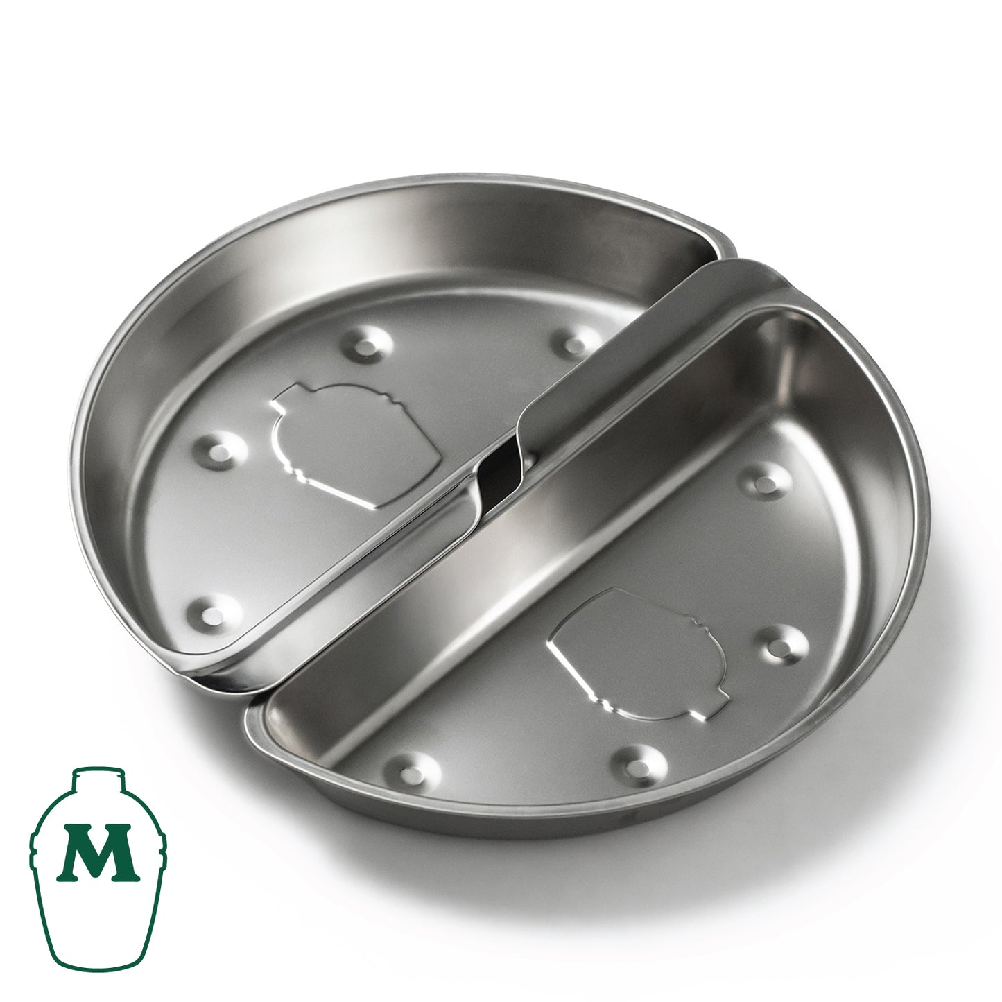 Durable Drip Trays for Big Green Egg (Stainless Steel)
