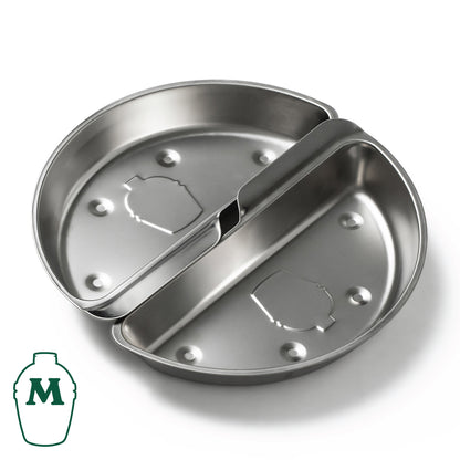 Durable Drip Trays for Big Green Egg (Stainless Steel)