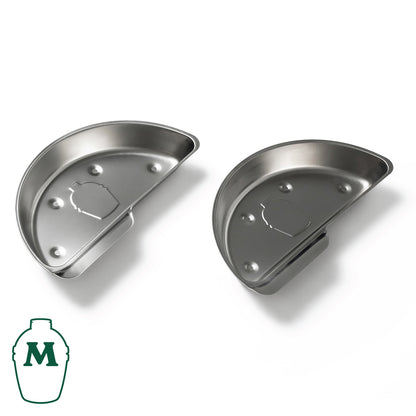 Durable Drip Trays for Big Green Egg (Stainless Steel)