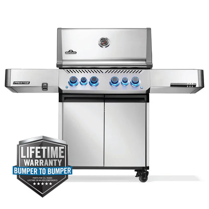 Napoleon Prestige 500 RSIB w/ Infrared Side and Rear Burner (Stainless Steel) 6-Burner