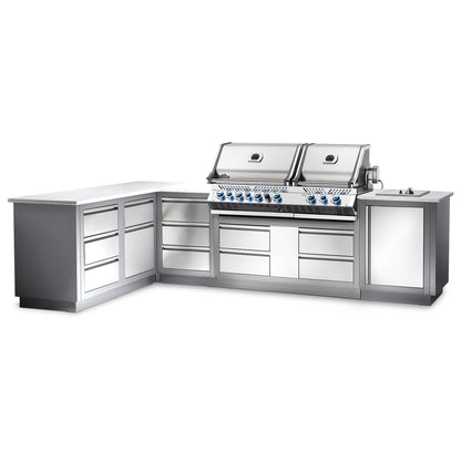 Napoleon Built-In Prestige PRO 825 RBI w/ Infrared Bottom and Rear Burners (Stainless Steel) 9-Burner