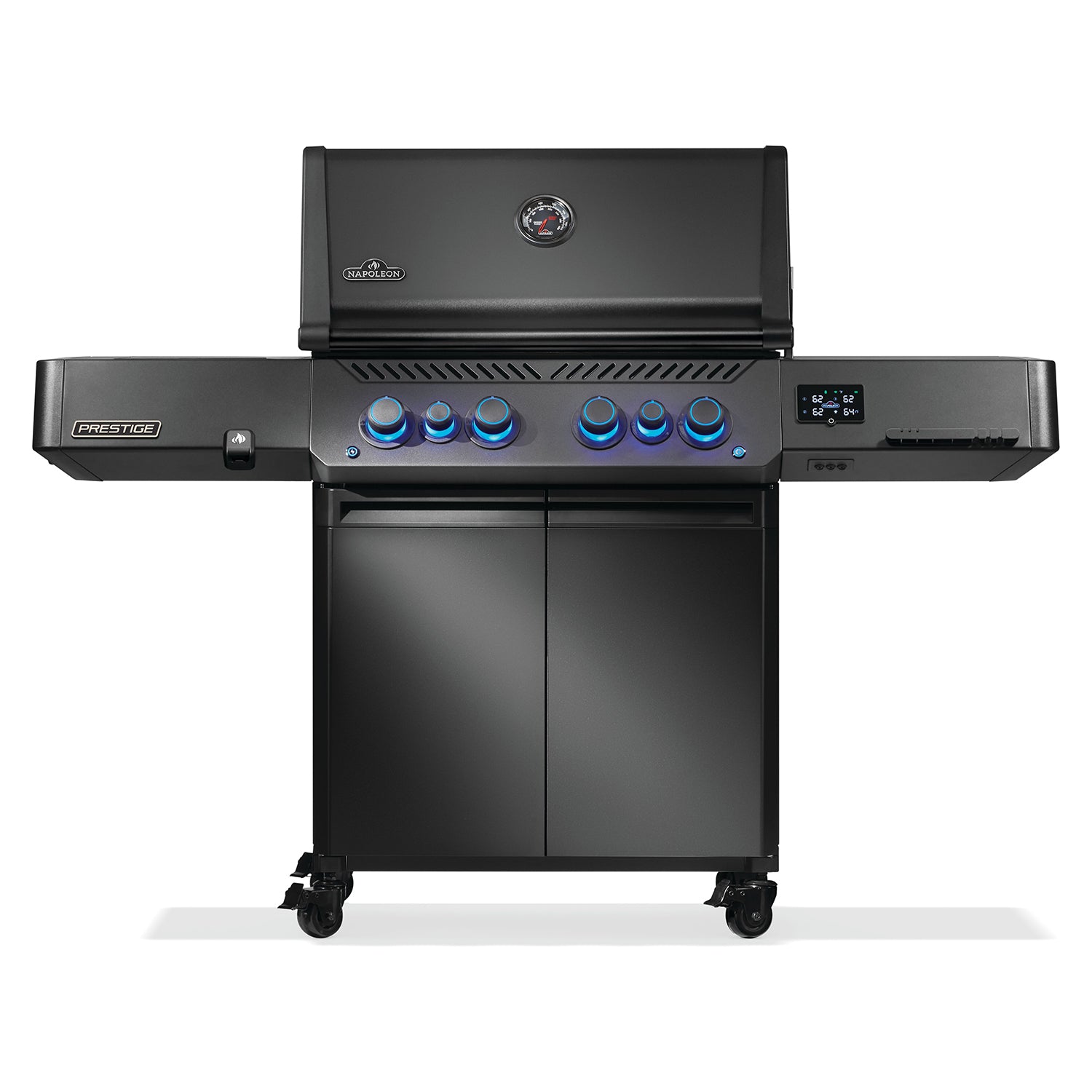 Napoleon Prestige 500 Phantom Connected RSIB w/ Infrared Side and Rear Burner (Matte Black) 6-Burner w/ WiFi & Bluetooth