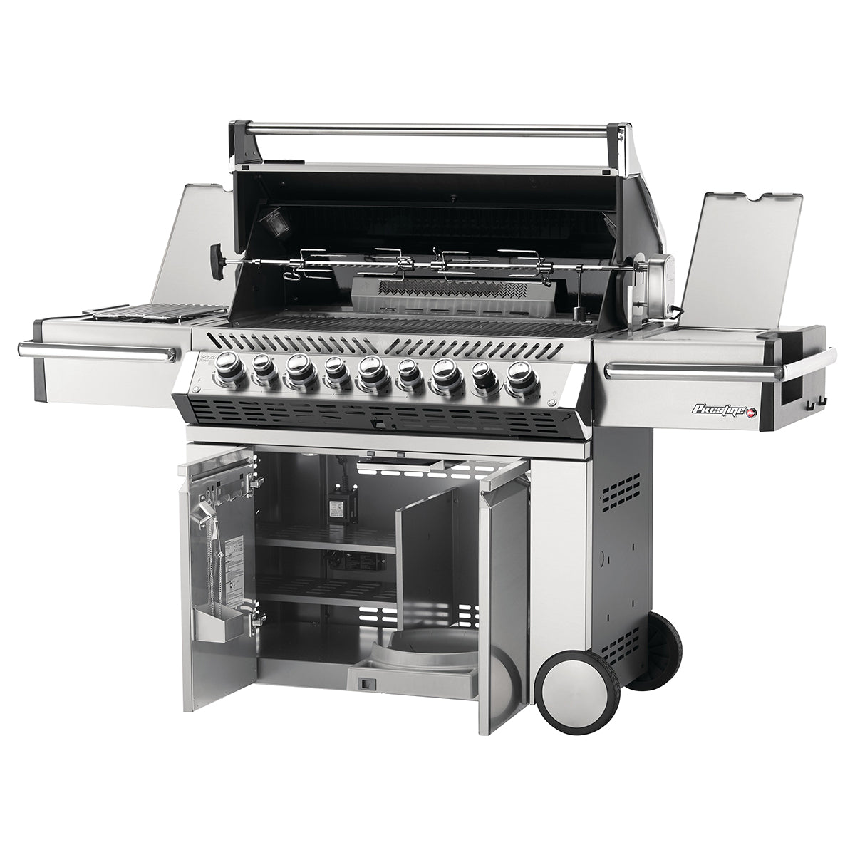 Napoleon Prestige PRO 665 RSIB w/ Infared Side and Rear Burners (Stainless Steel) 8-Burner