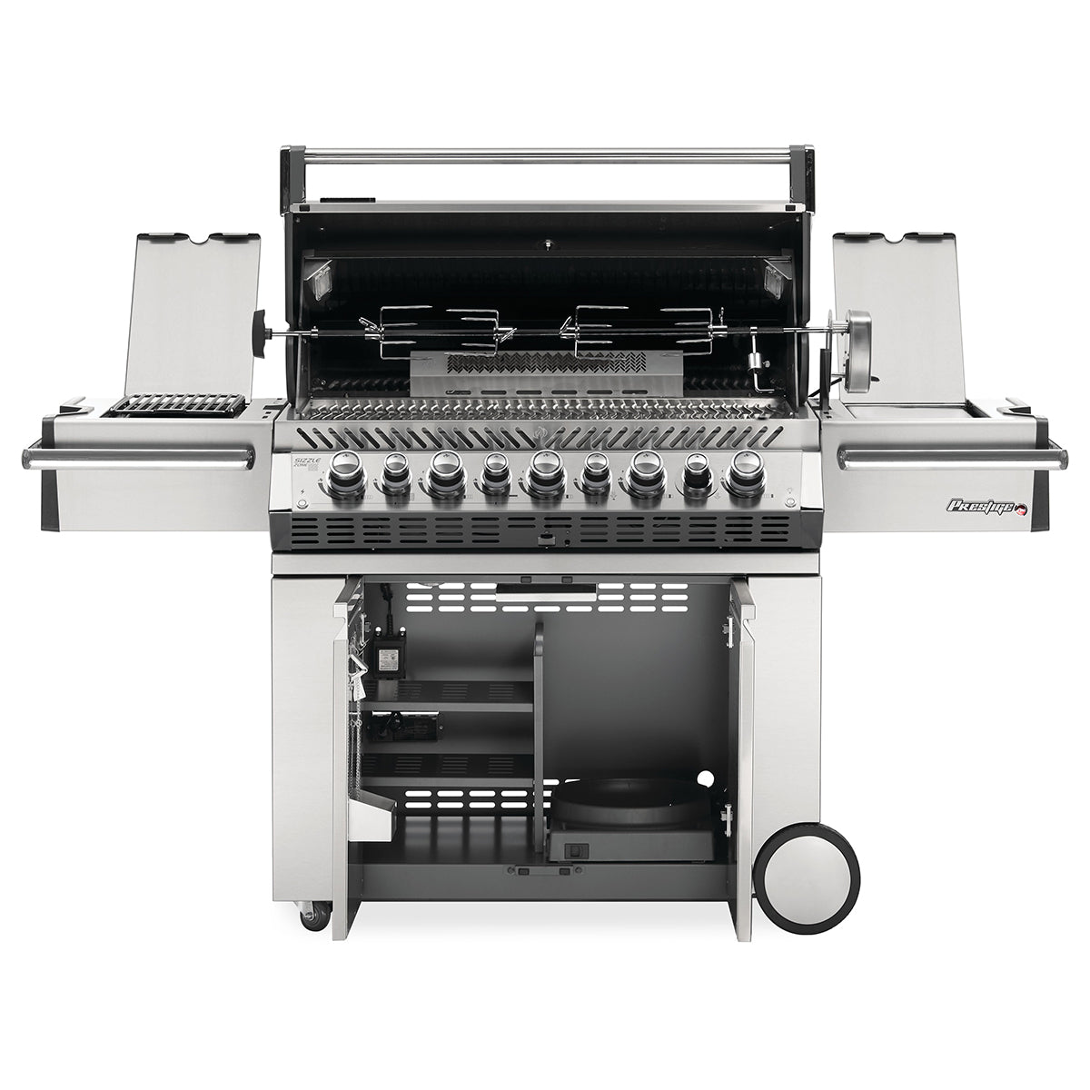 Napoleon Prestige PRO 665 RSIB w/ Infared Side and Rear Burners (Stainless Steel) 8-Burner