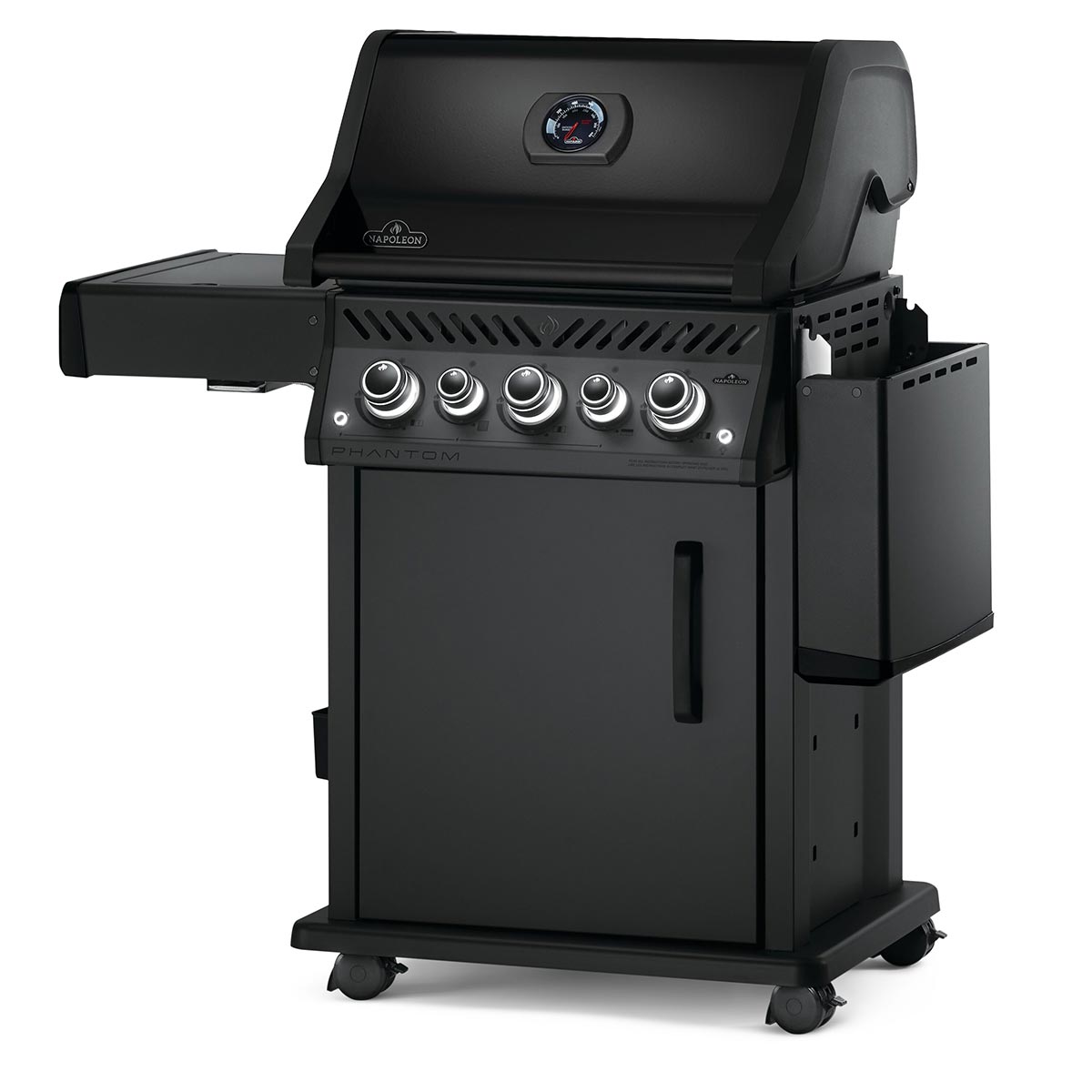 Napoleon Phantom Rogue SE 425 RSIB LP Gas Grill with Infrared Rear & Side Burners (Matte Black) RSE425RSIBPK-1-PHM