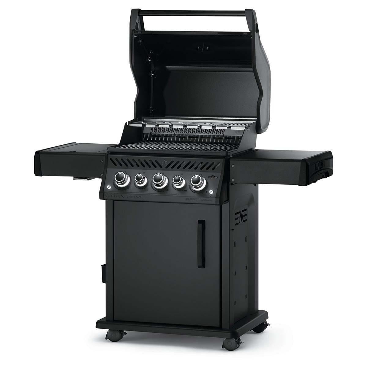 Napoleon Phantom Rogue SE 425 RSIB LP Gas Grill with Infrared Rear & Side Burners (Matte Black) RSE425RSIBPK-1-PHM