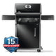 Napoleon Rogue 425 Gas BBQ Grill (Black) 3-Burner