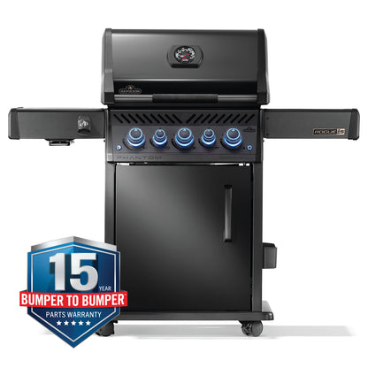Napoleon Rogue PRO-S 425 RSIB Phantom w/ Infrared Side & Rear Burner (Matte Black) 5-Burner