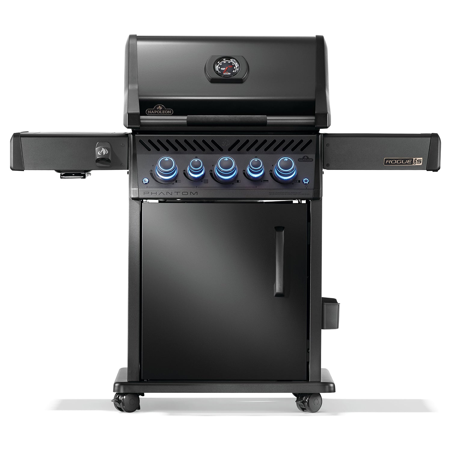 Napoleon Rogue PRO-S 425 RSIB Phantom w/ Infrared Side & Rear Burner (Matte Black) 5-Burner