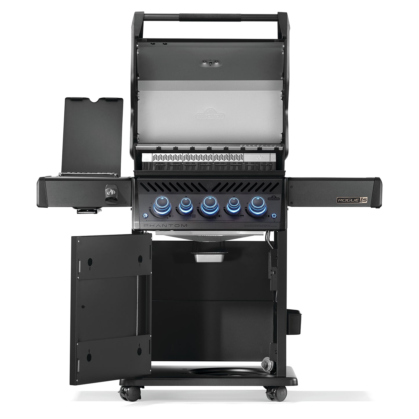 Napoleon Rogue PRO-S 425 RSIB Phantom w/ Infrared Side & Rear Burner (Matte Black) 5-Burner