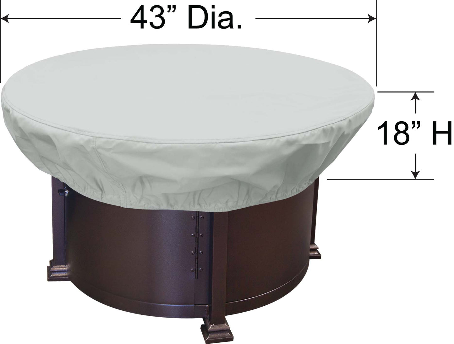 Treasure Garden NEW Covers (Firepits, Ottomans & Occasional Tables)