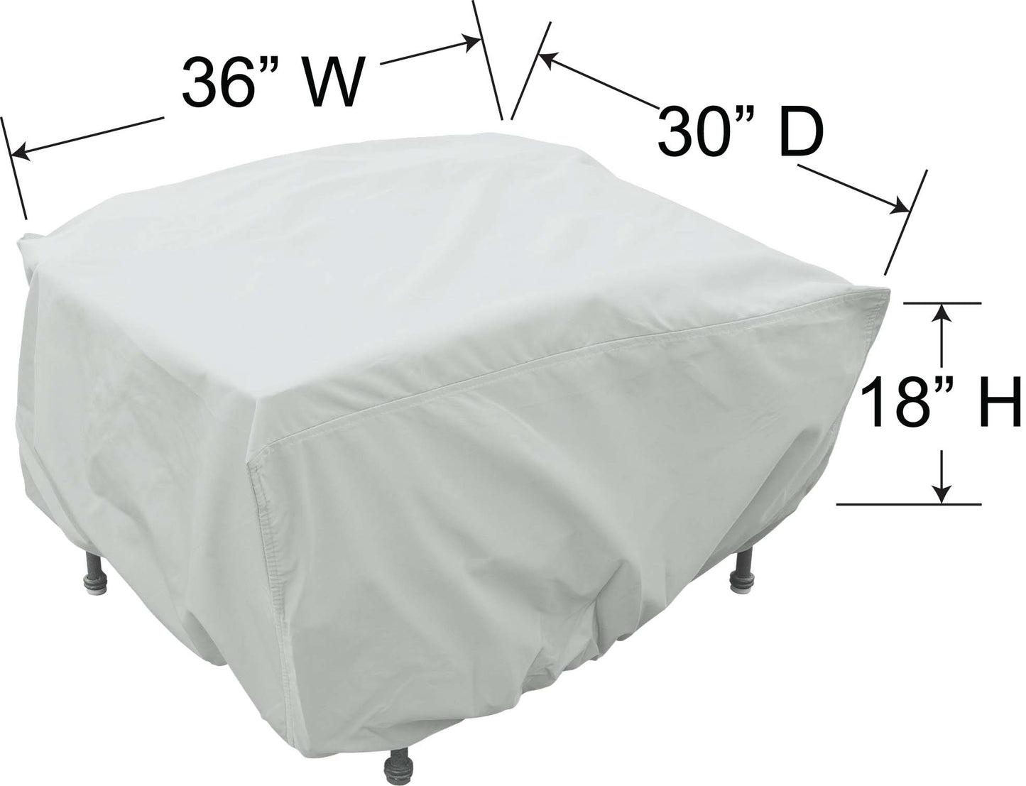 Treasure Garden NEW Covers (Firepits, Ottomans & Occasional Tables)