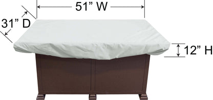 Treasure Garden NEW Covers (Firepits, Ottomans & Occasional Tables)