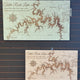 Fire & Pine Engraved Wood Map of Table Rock Lake