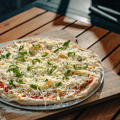 Bamboo Pizza Peel & Aluminum Pizza Screen
