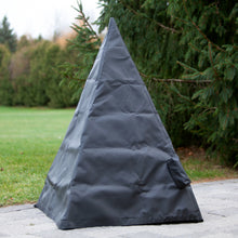 Load image into Gallery viewer, Iron Embers Heavy Duty Tarp Cover - 5ft Pyramid Fireplace
