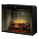 Dimplex Revillusion 36-inch Portrait Built-In Firebox with Glass Pane and Plug Kit, Weathered Concrete (RBF36PWC-KIT)