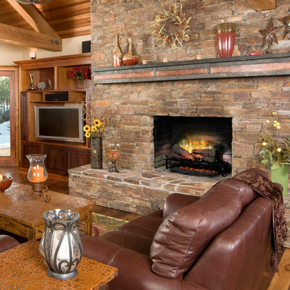 Dimplex 25" Revillusion Masonry Fireplace Log Set (REALOGS) Includes Ember Mat