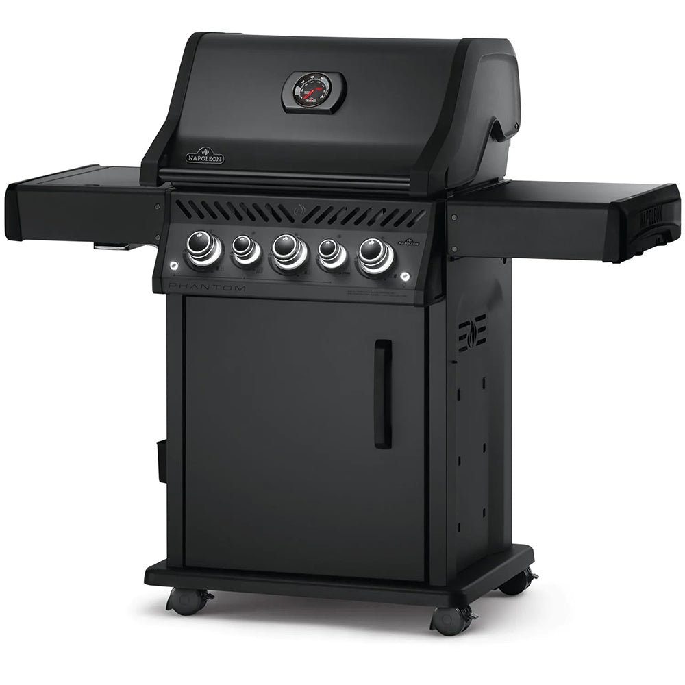Napoleon Phantom Rogue SE 425 RSIB LP Gas Grill with Infrared Rear & Side Burners (Matte Black) RSE425RSIBPK-1-PHM