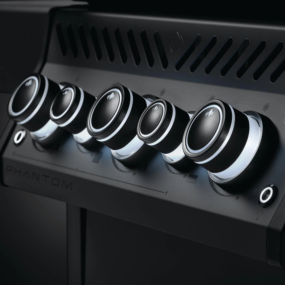 Napoleon Phantom Rogue SE 425 RSIB LP Gas Grill with Infrared Rear & Side Burners (Matte Black) RSE425RSIBPK-1-PHM