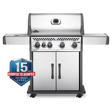 Load image into Gallery viewer, Napoleon Rogue XT 525 SIB Propane Gas Grill with Infrared Side Burner (Stainless) RXT525SIBPSS-1
