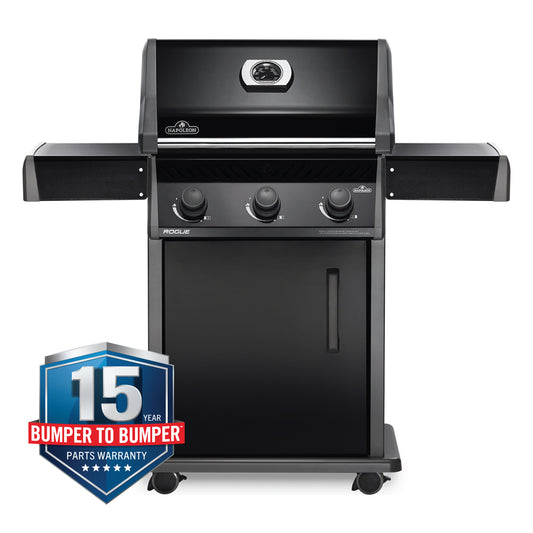 Napoleon Rogue 425 Propane Gas Grill (Black) 3 Burner - R425PK-1