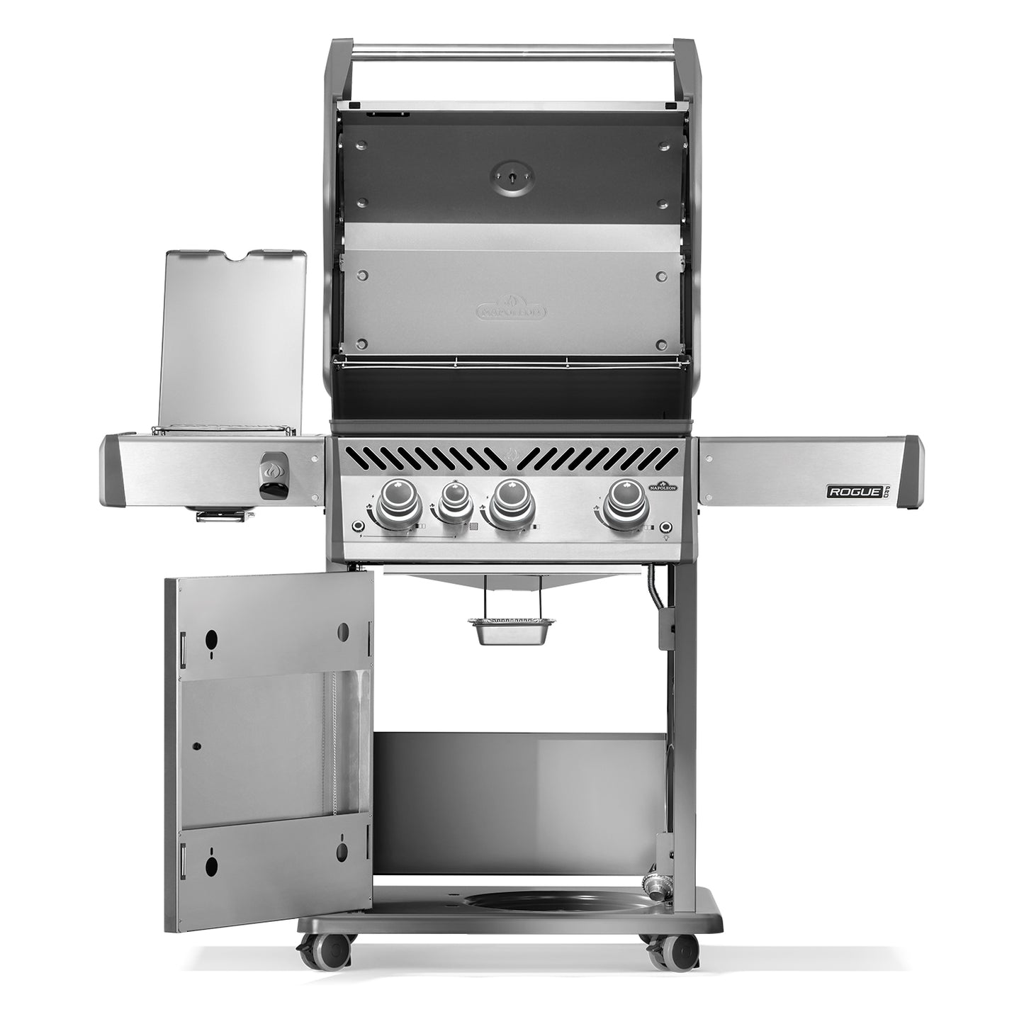 Napoleon Rogue PRO 425 SIB w/ Infrared Side Burner (Stainless) 4-Burner