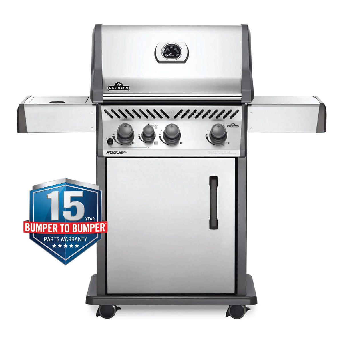 Napoleon Rogue XT 425 LP Gas Grill (Stainless) RXT425SIBPSS-1