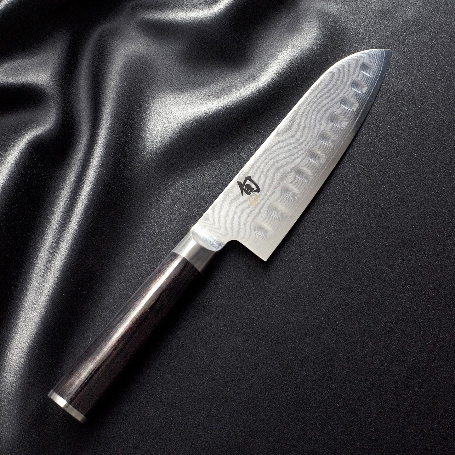 Shun Classic 7" Hollow-Ground Santoku Knife DM0718