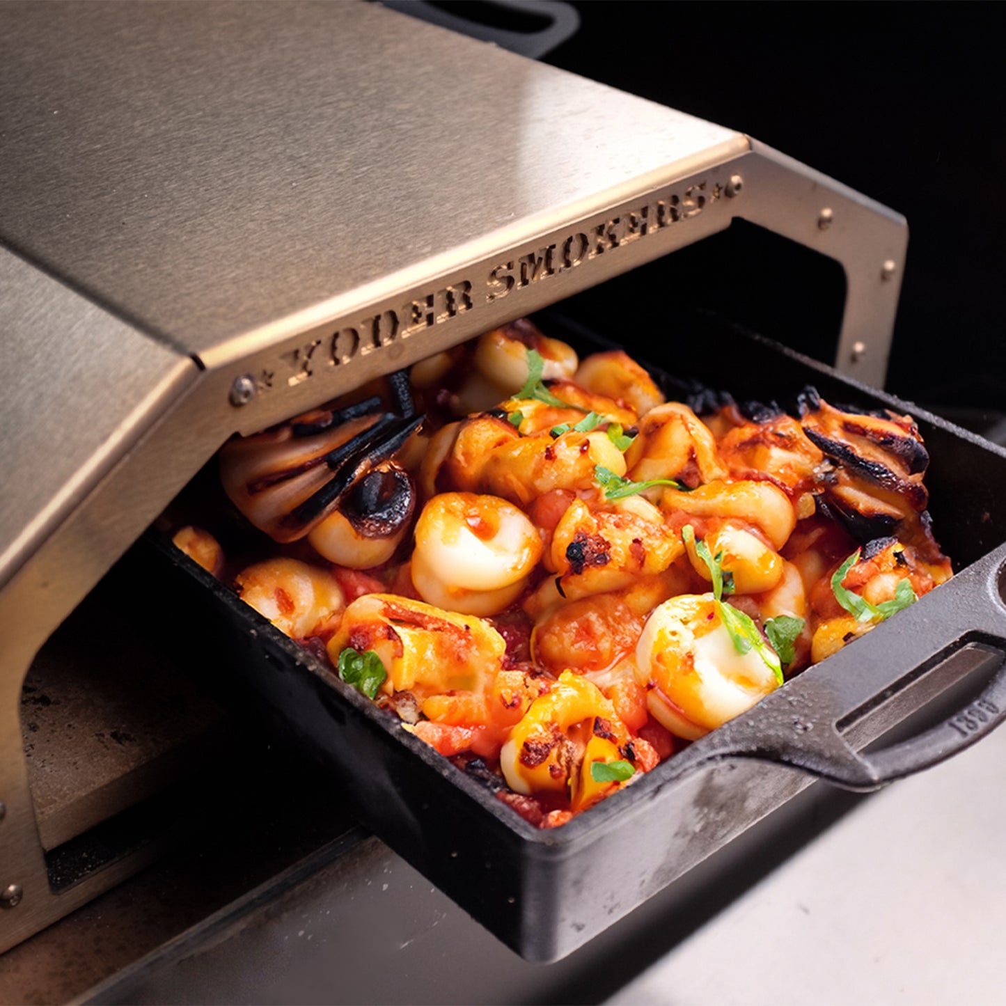Yoder Smokers Wood Fired Oven Stainless Steel (fits YS480s & YS640s) 1060-14