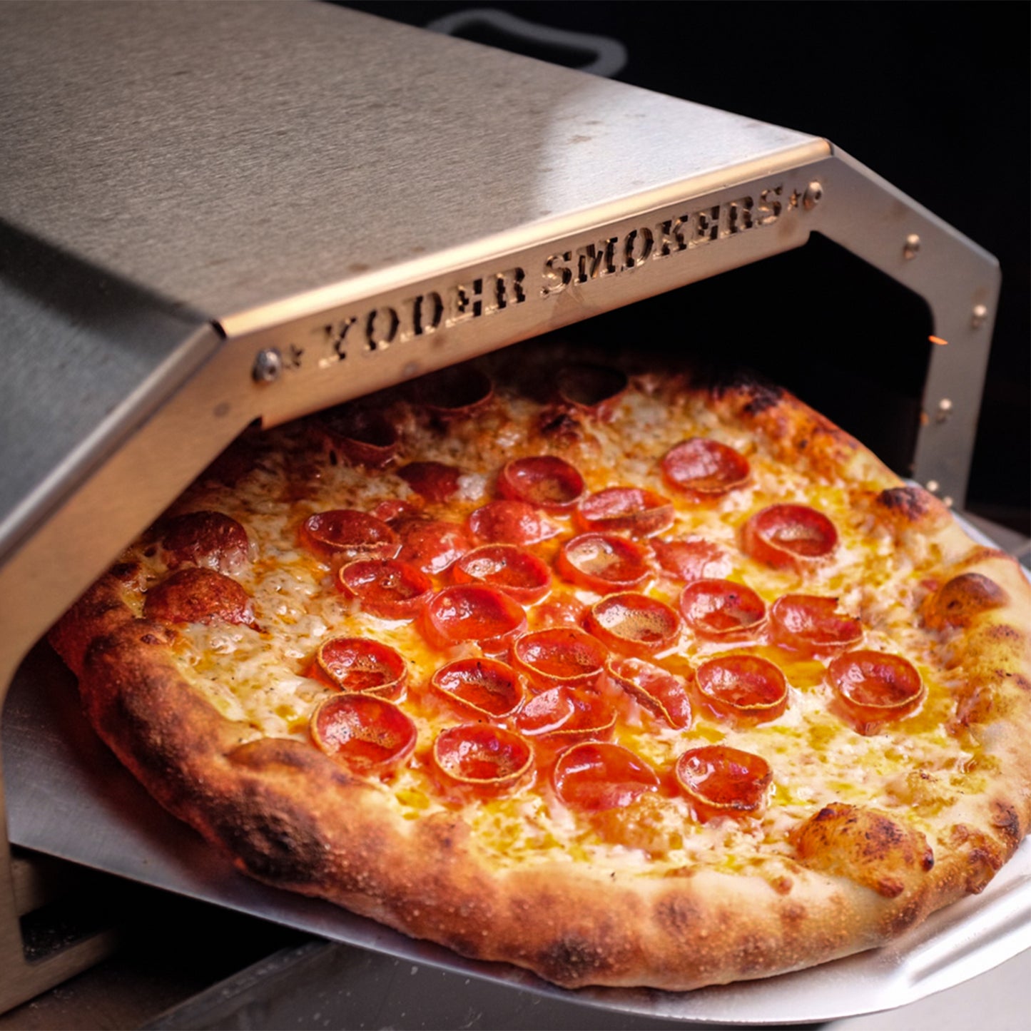 Yoder Smokers Wood Fired Oven Stainless Steel (fits YS480s & YS640s) 1060-14