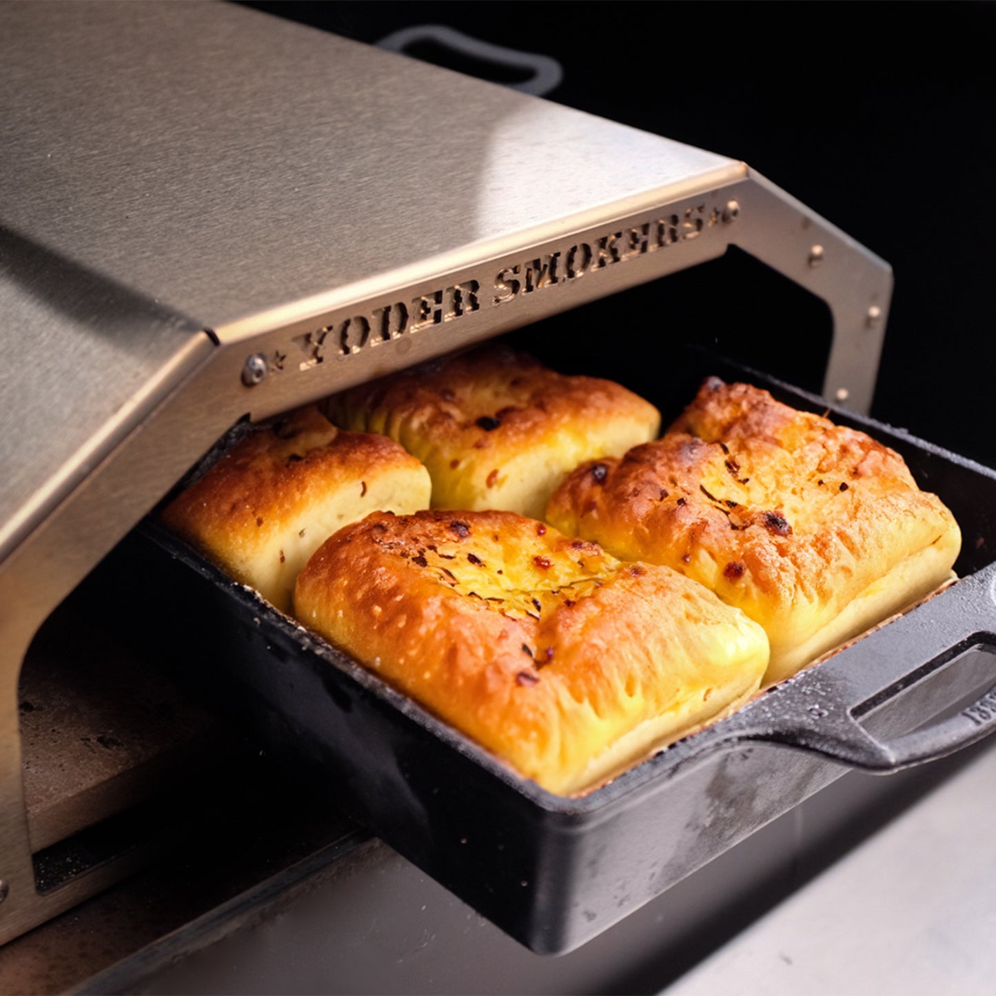 Yoder Smokers Wood Fired Oven Stainless Steel (fits YS480s & YS640s) 1060-14