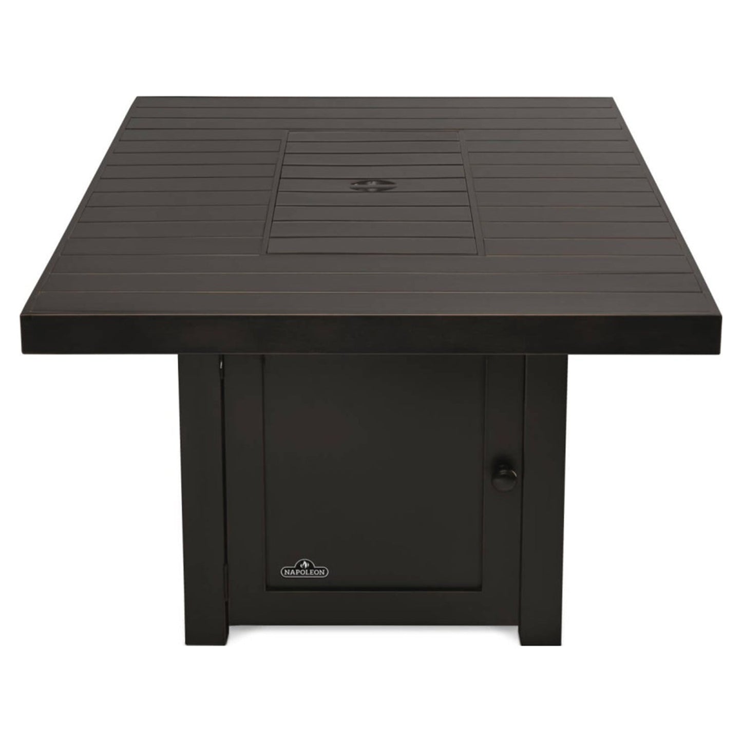 St. Tropez Rectangle Patioflame Table w/ Glass Wind Guard