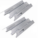 Hisencn Repair Kit Stainless Steel Gas Grill Burner Tube and Heat Plate Tent Shield Replacement