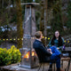 Timber Stoves Lil’ Timber Patio Heater (Stainless) with Elite Safety Cage