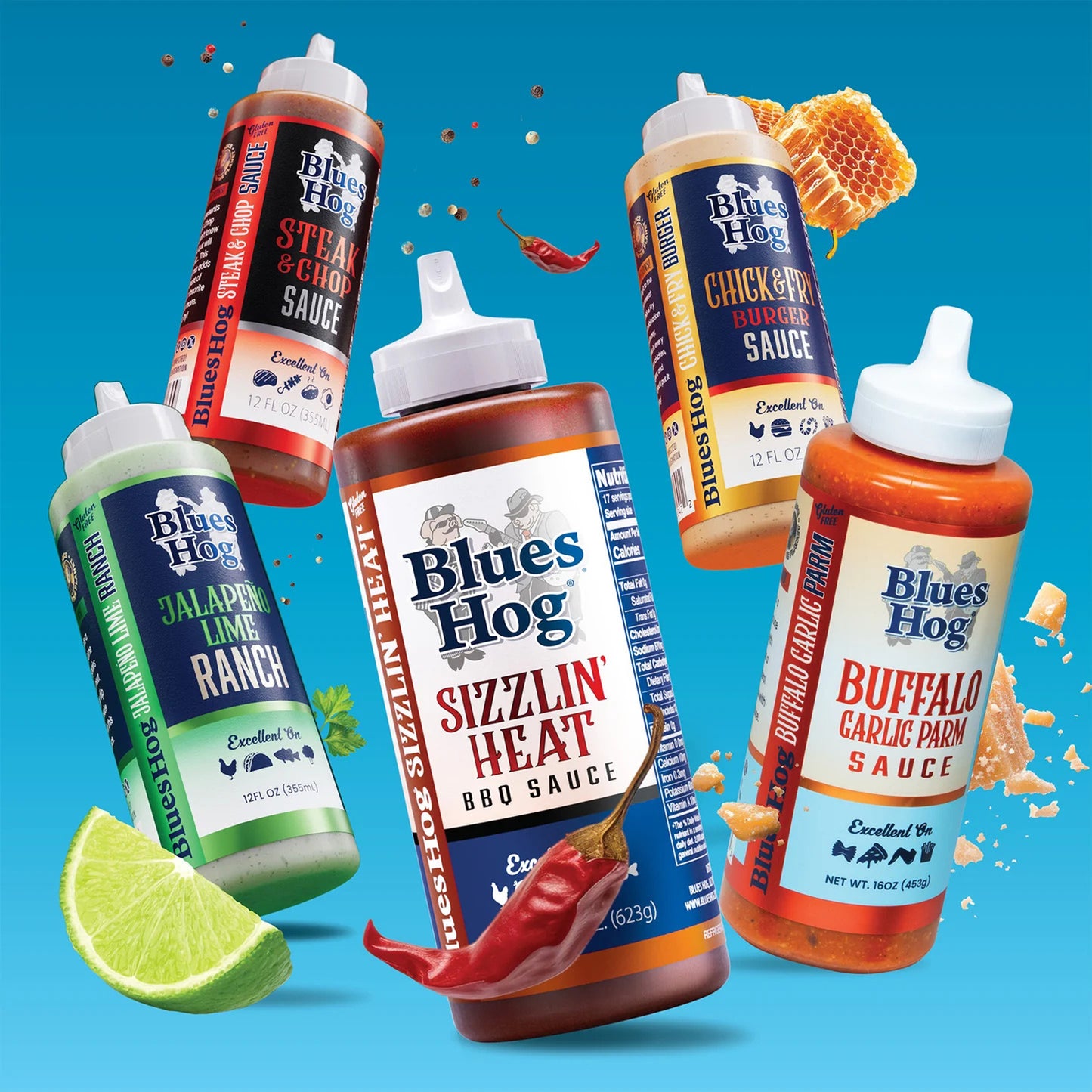 Blues Hog Jalapeno Lime Ranch Dipping Sauce (12 oz) Squeeze Bottle