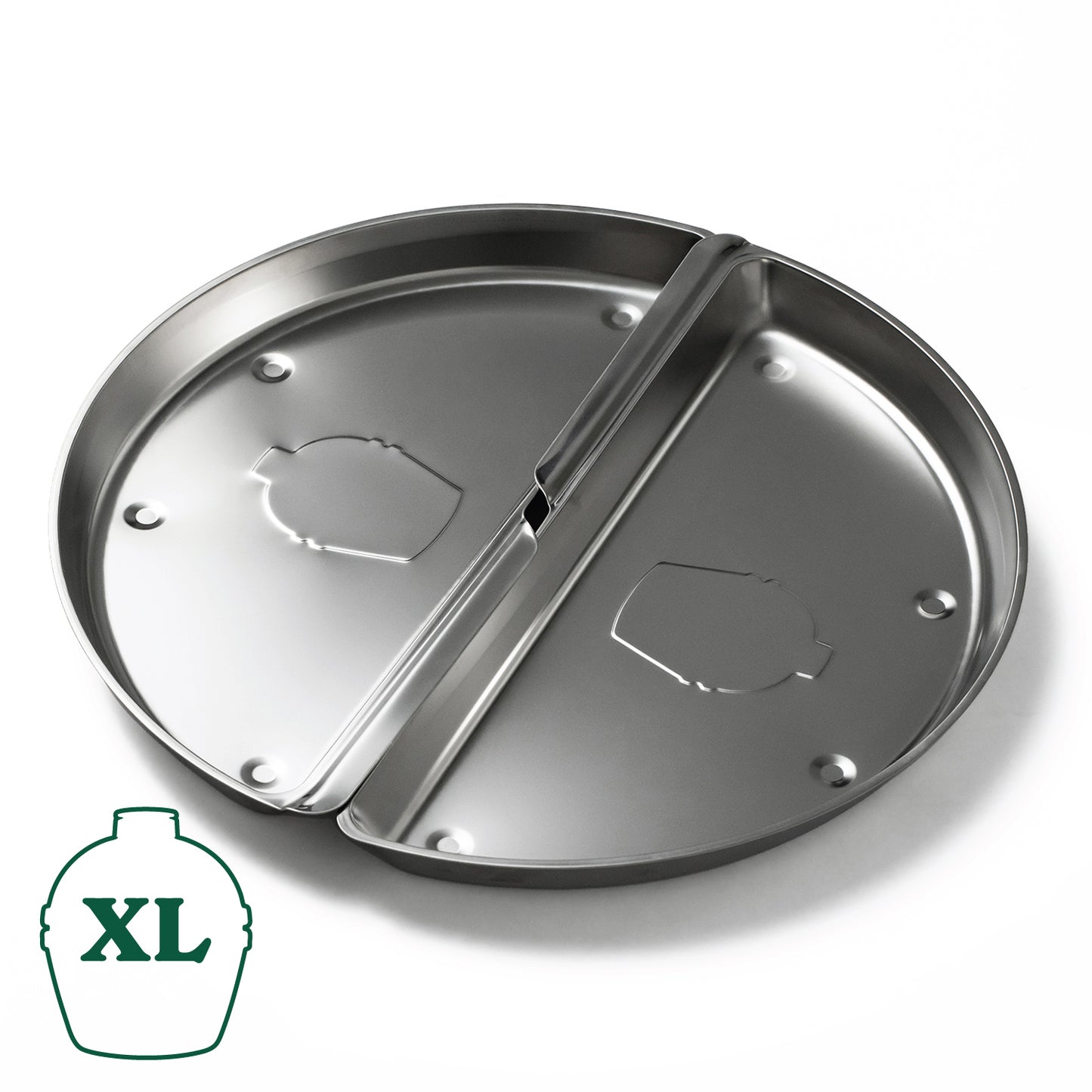 Durable Drip Trays for Big Green Egg (Stainless Steel)