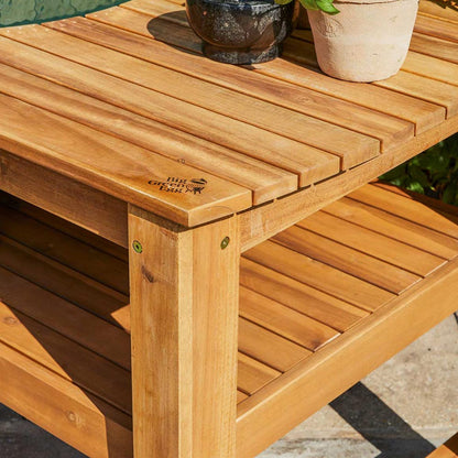 Acacia Hardwood Table for Large Big Green Egg