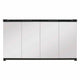 Dimplex Glass Bi-Fold Look Door for 39-inch Deluxe and Standard Built-In Firebox BFDOOR39BLKSM