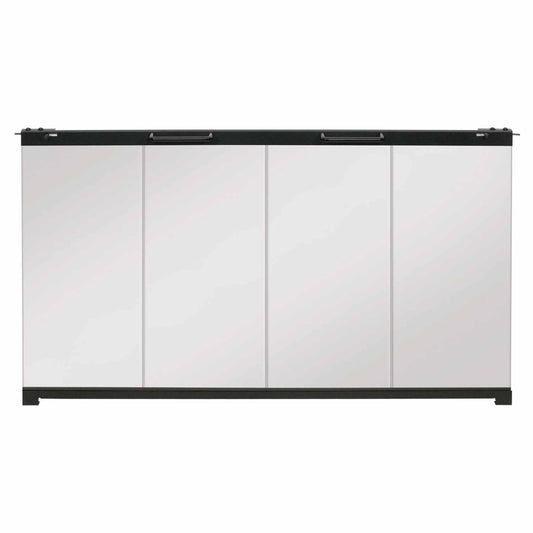 Dimplex Bi-fold Inspired Glass Door for BF45DXP Electric Firebox BFDOOR45BLKSM