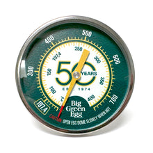 Load image into Gallery viewer, Limited Edition Big Green Egg 50th Anniversary Temperature Gauge
