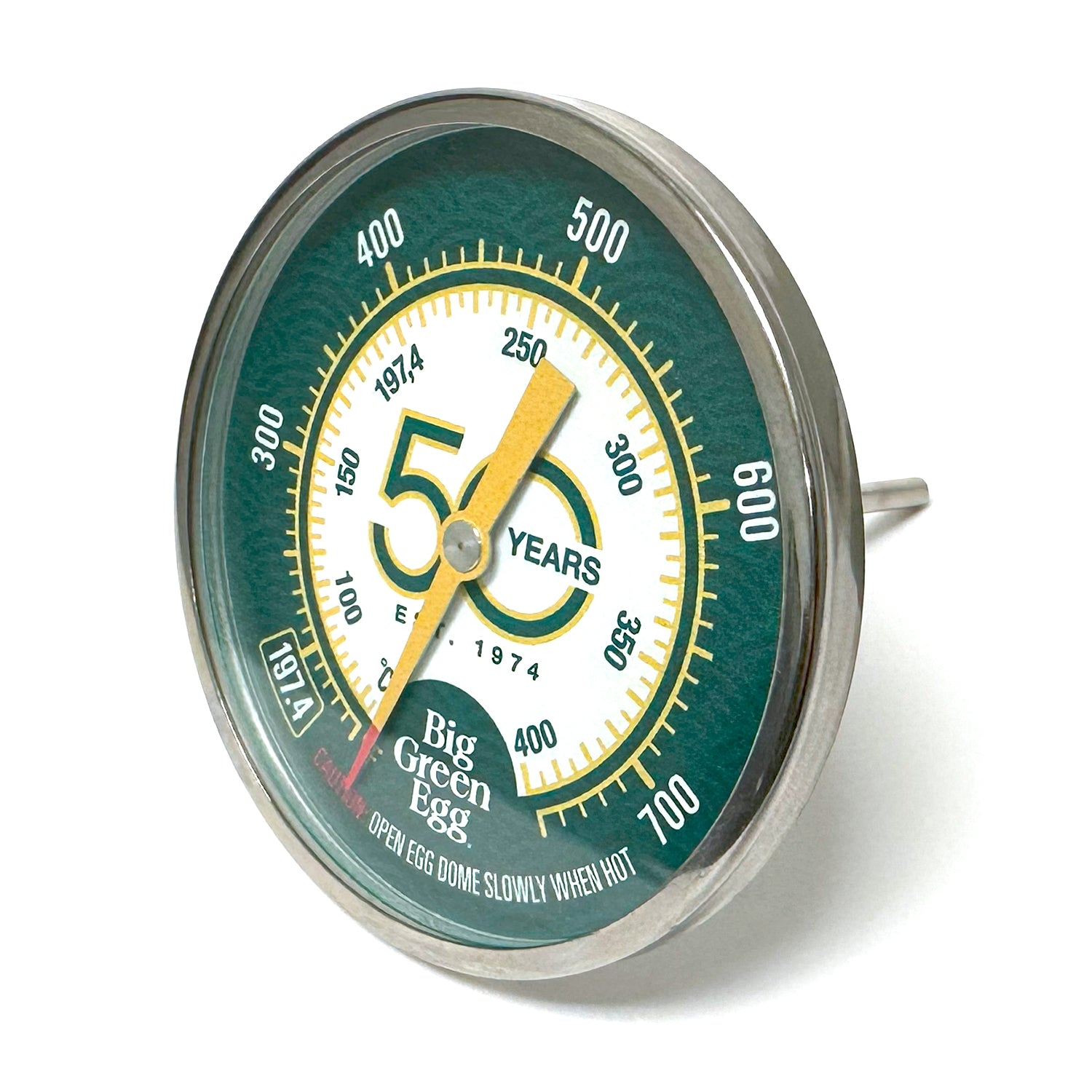 Limited Edition Big Green Egg 50th Anniversary Temperature Gauge