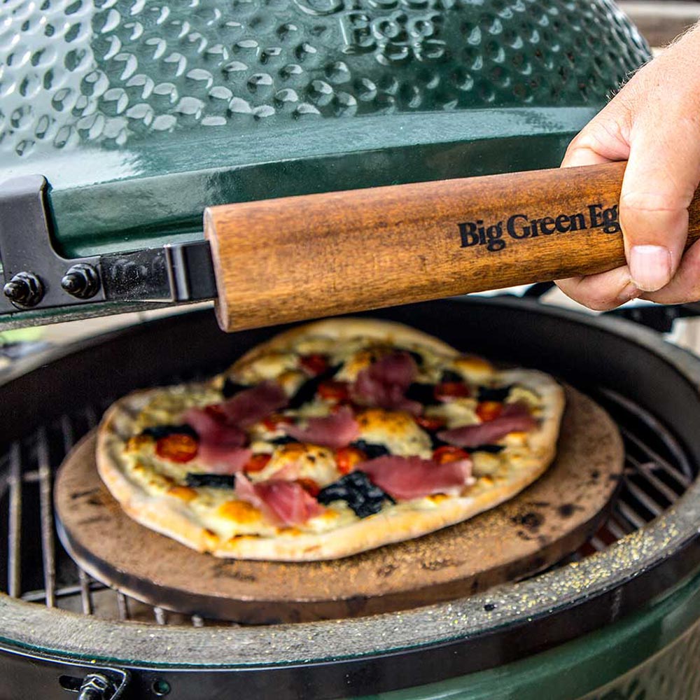 Big green egg pizza stone large hotsell